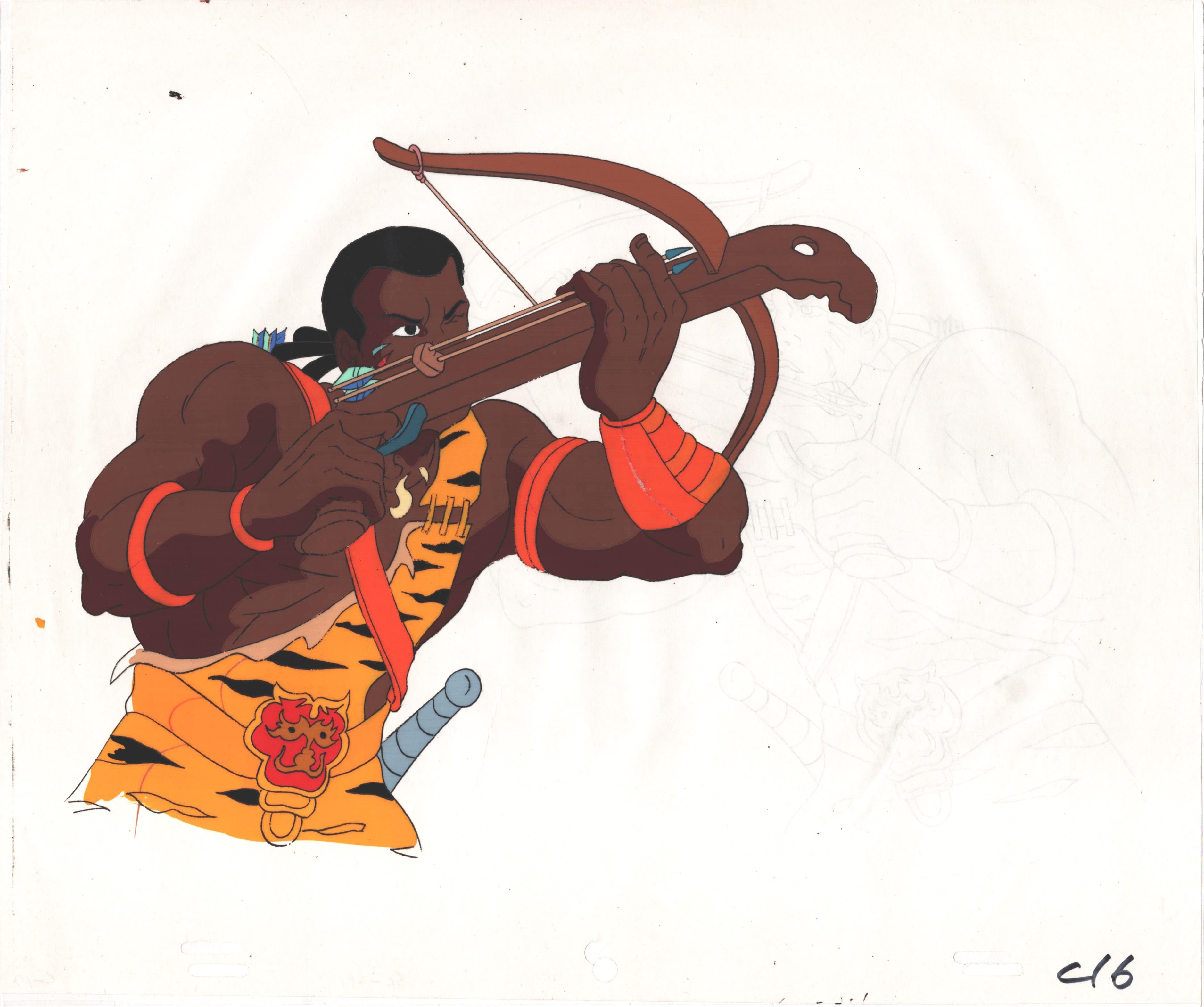 Sunbow Animation Style Conan The Adventurer Cartoon Production Animation Cel Sunbow Howard 19 ...