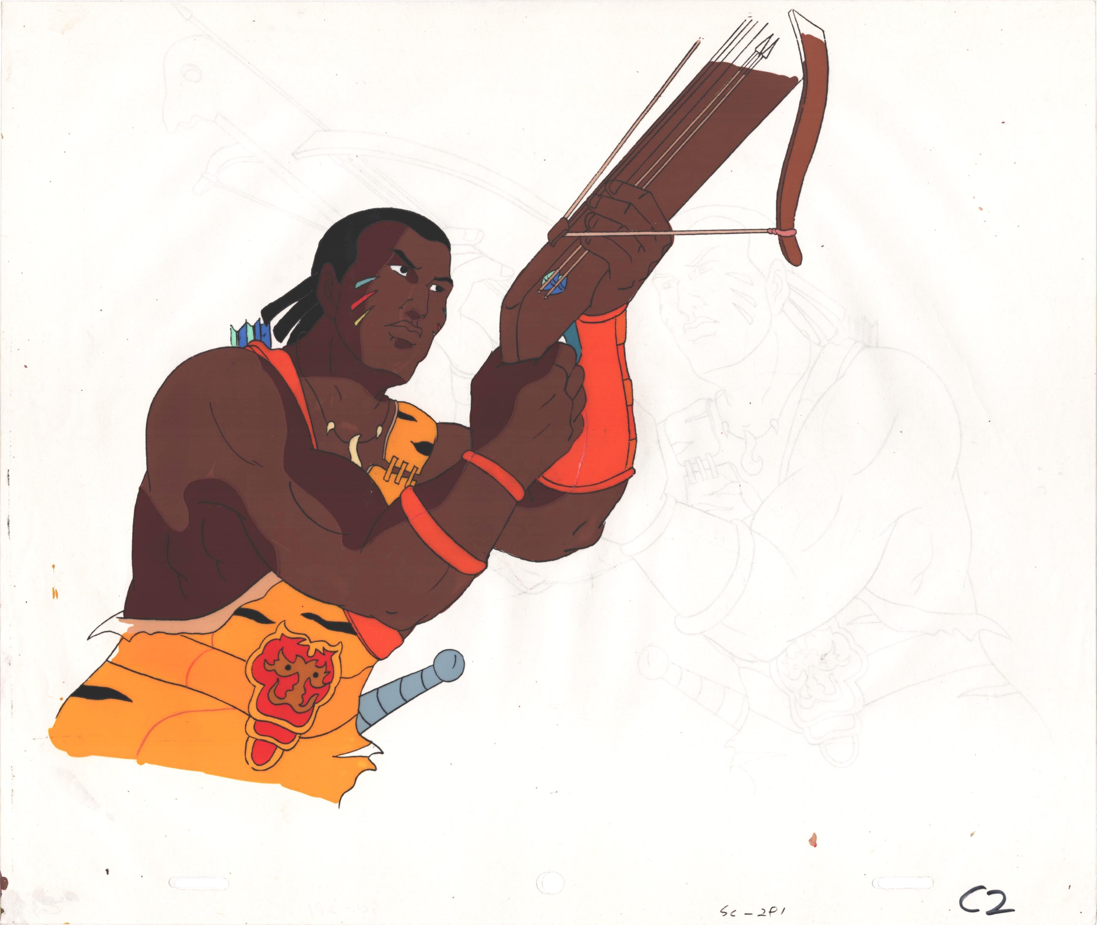 Sunbow Animation Style Conan The Adventurer Cartoon Production Animation Cel Sunbow Howard 19 ...