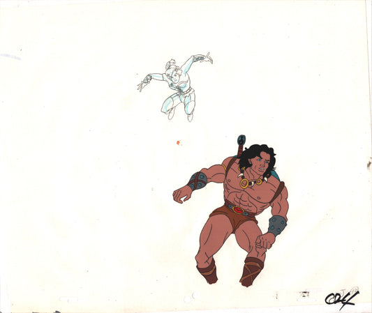 Conan The Adventurer Cartoon Production Animation Cel Sunbow Howard 1992-93 E-jc24