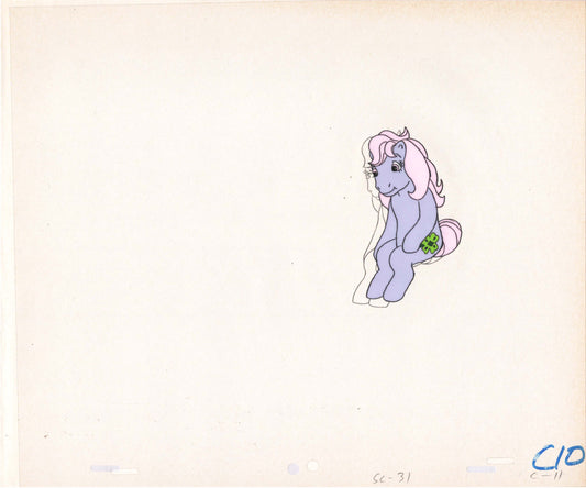 My Little Pony Original Production Animation Cel Hasbro Sunbow 1980s or 90s Used to Make the Cartoon E-C10