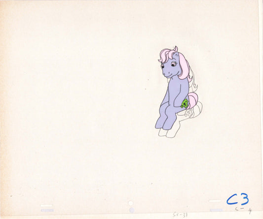 My Little Pony Original Production Animation Cel Hasbro Sunbow 1980s or 90s Used to Make the Cartoon E-C3