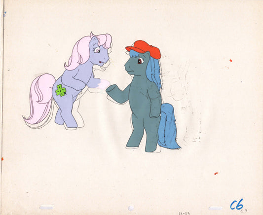 My Little Pony Original Production Animation Cel Hasbro Sunbow 1980s or 90s UNIQUE C-C6