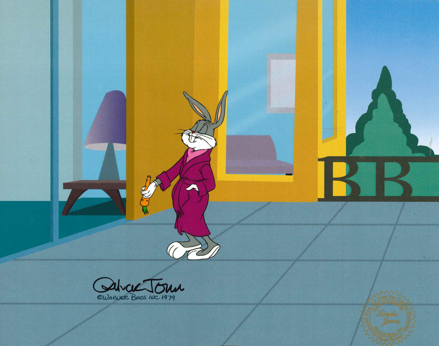 Bugs Bunny Looney Tunes Chuck Jones Signed 1979 Production Animation Cel 5