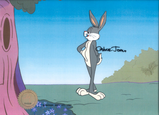 Bugs Bunny Looney Tunes Chuck Jones Signed 1980 Production Animation Cel 17