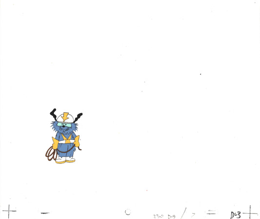 Astro Space Mutts Dipper Production Animation Cel Hanna Barbera 1981 d3