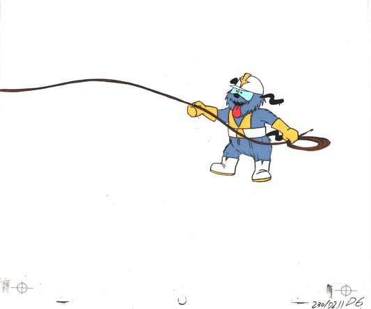 Astro Space Mutts Dipper Production Animation Cel Hanna Barbera 1981 d6