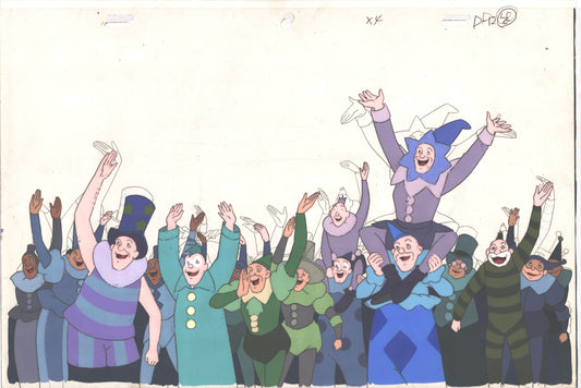 Little Nemo Adventures in Slumberland Production Animation Cel with stuck Drawing from the 1989 Winsor McCay Cartoon D-D12D