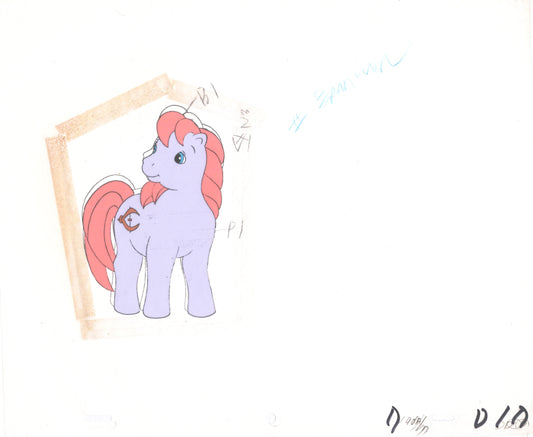 My Little Pony Original Production Animation Cel Hasbro Sunbow 1980s or 90s Used to Make the Cartoon 3-D1