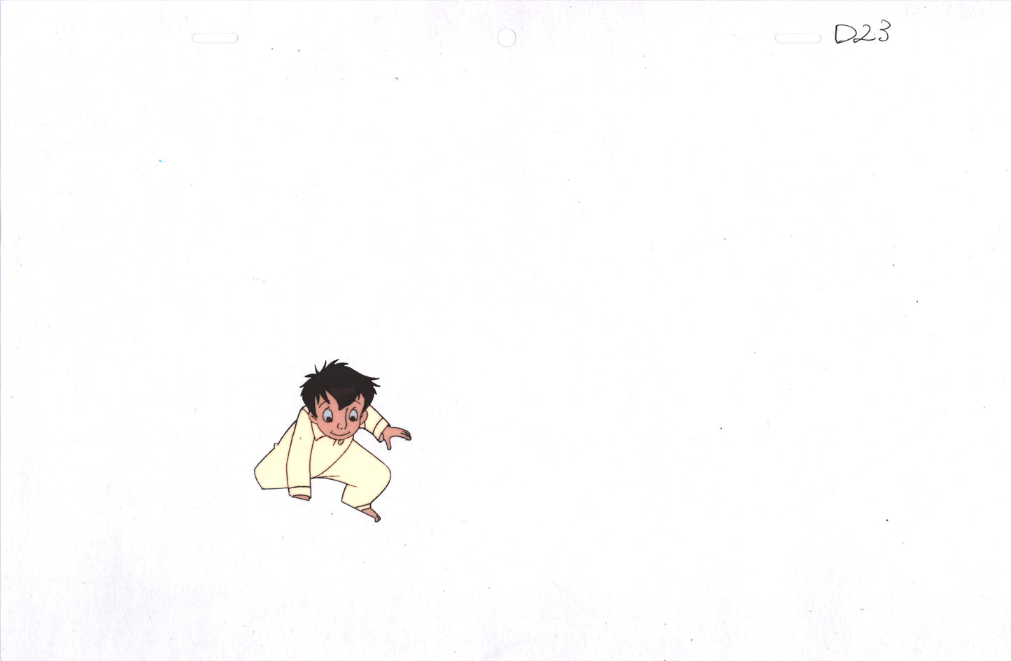 Little Nemo Adventures in Slumberland Production Animation Cel and Drawing from the 1989 Winsor McCay Cartoon A-D23v2