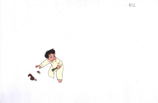 Little Nemo Adventures in Slumberland Production Animation Cel and Drawing from the 1989 Winsor McCay Cartoon A-D2B