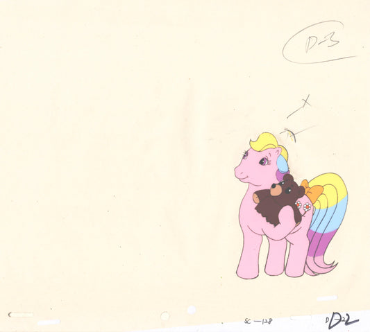 My Little Pony Original Production Animation Cel Hasbro Sunbow 1980s or 90s Used to Make the Cartoon 3-D2