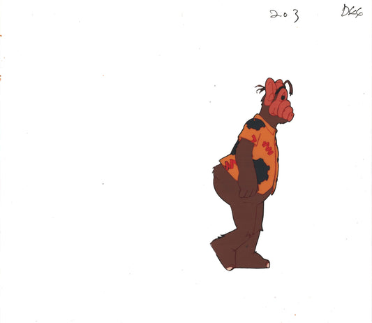 ALF The Animated Series Production Animation Cel and Drawing DIC Melmac B-d66