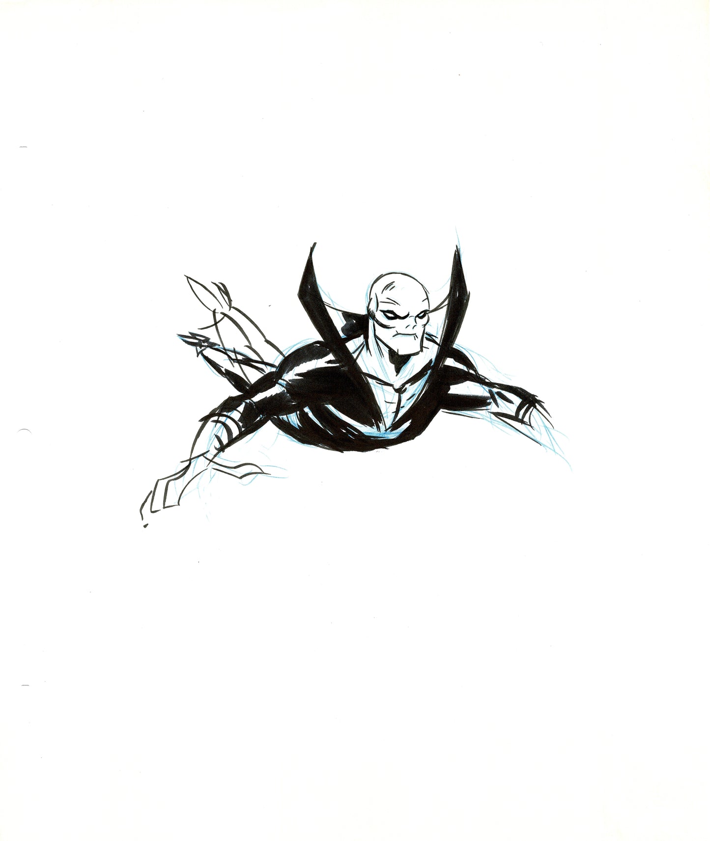 Dave Bullock Hand-Drawn Comic Illustration for Covers and Book DC H20