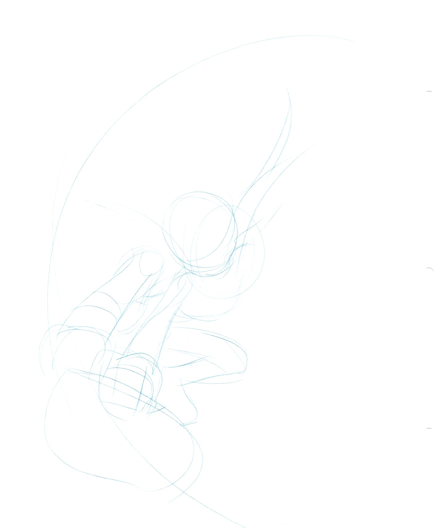 Dave Bullock 2 LOT Hand-Drawn Comic Illustrations for Covers and Book DC L7