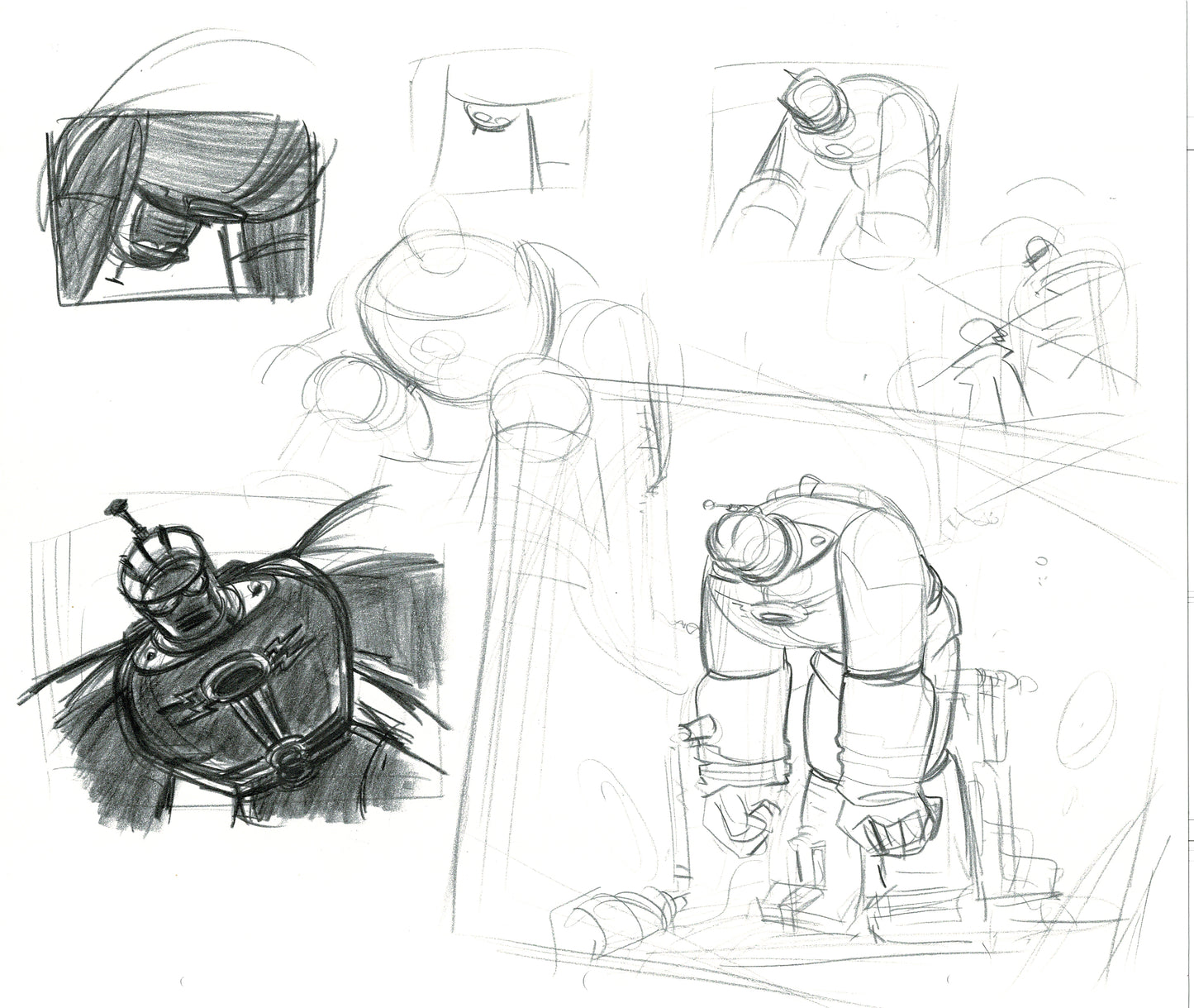 Dave Bullock Hand-Drawn Comic Illustration for Covers and Book DC M2