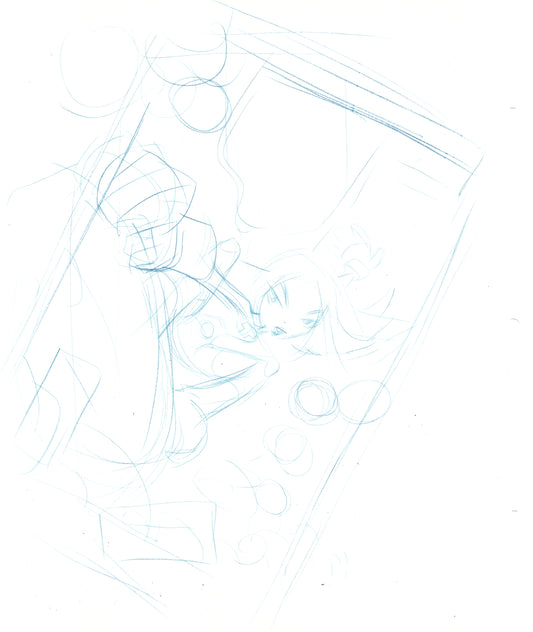 Dave Bullock Hand-Drawn Comic Illustration for Covers and Book DC M15