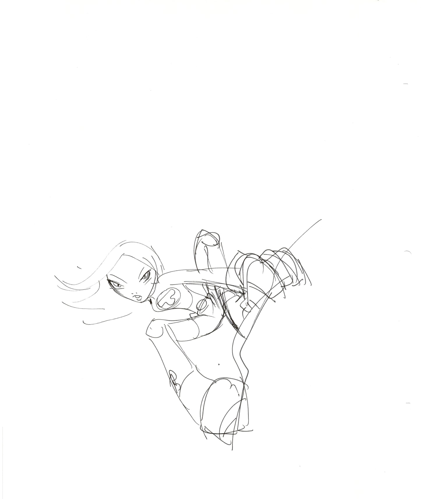 Dave Bullock Hand-Drawn Comic Illustration for Covers and Book DC M23