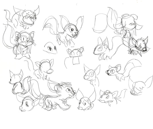 Dave Bullock Hand-Drawn Comic Illustration for Covers and Book DC M25