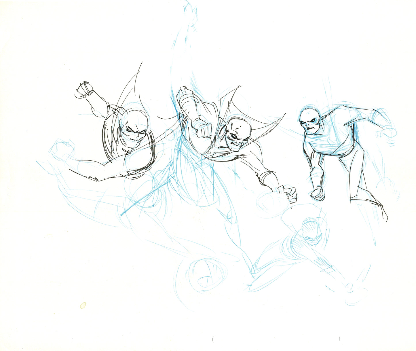 Dave Bullock Hand-Drawn Comic Illustration for Covers and Book DC M31