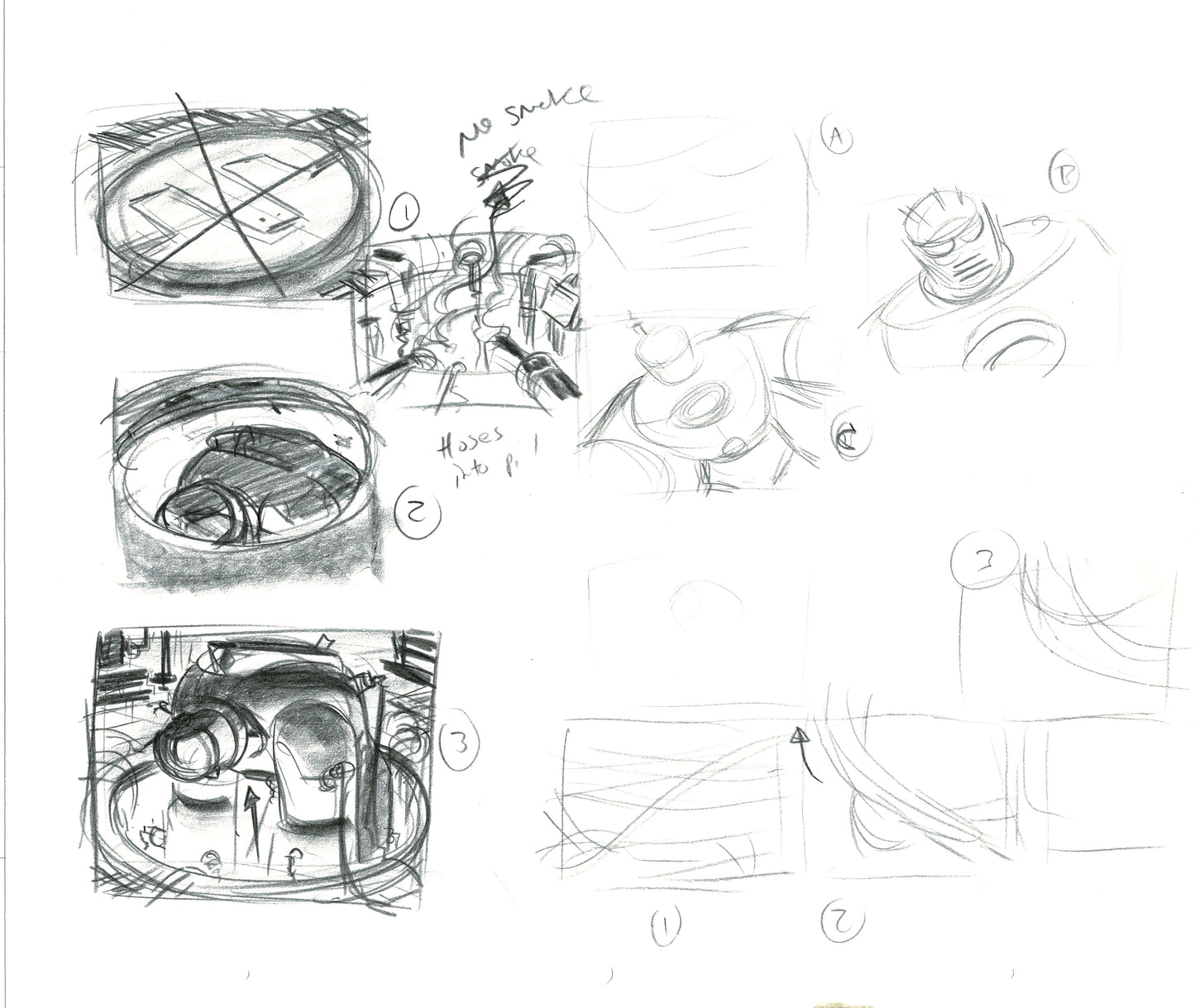 Dave Bullock Hand-Drawn Comic Illustration for Covers and Book DC M33