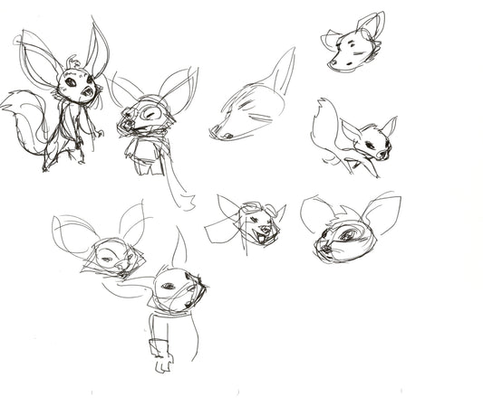 Dave Bullock Hand-Drawn Comic Illustration for Covers and Book DC M38