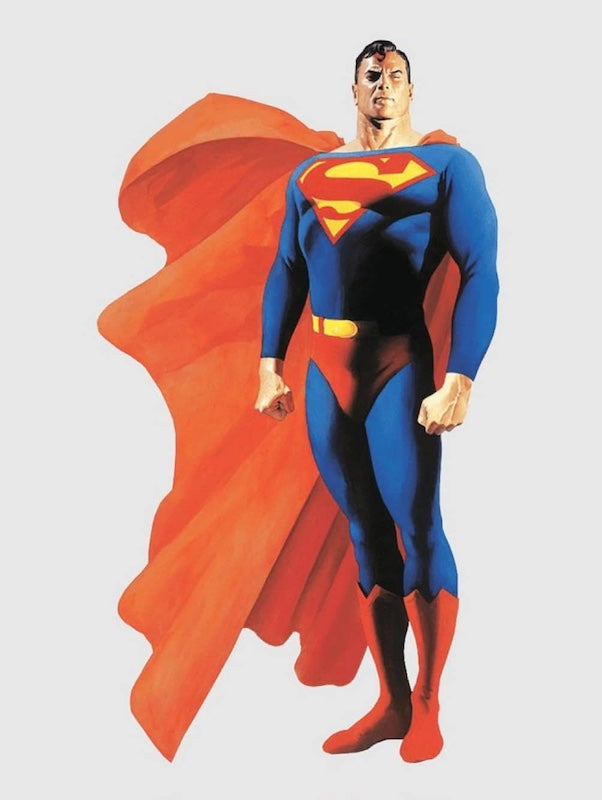 Alex Ross SIGNED DC Heroes Superman SDCC 2024 Exclusive Print on Paper Limited Edition of 25 Printers Proof Edition