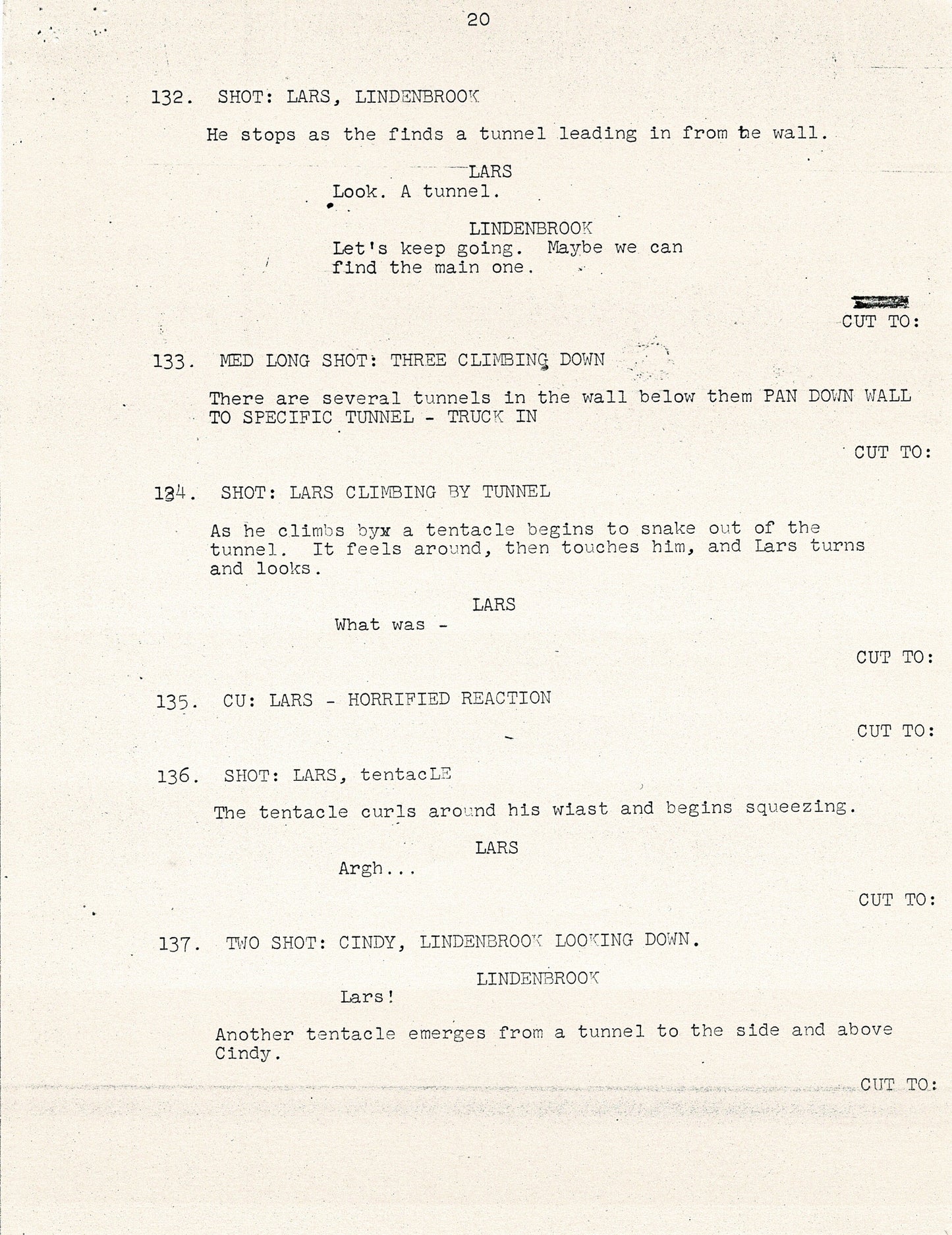 Journey To the Center of the Earth 1967 44-page Cartoon Script Filmation Ocean