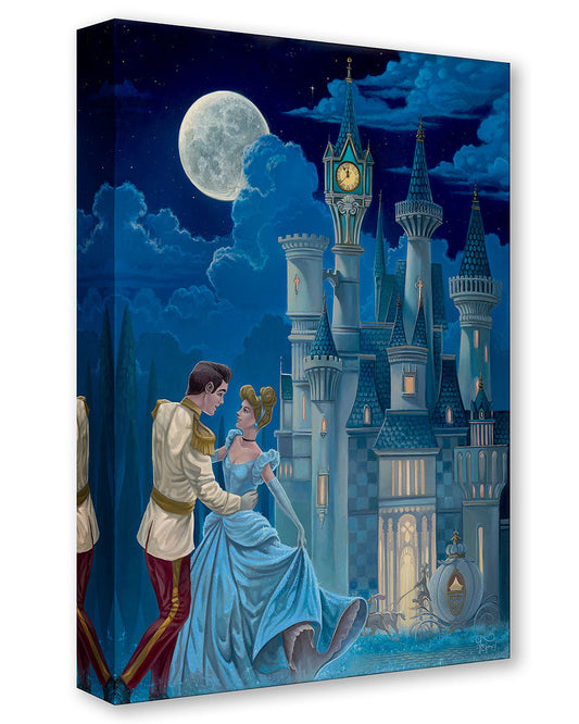 Cinderella Walt Disney Fine Art Jared Franco Limited Edition of 1500 Treasures on Canvas Print TOC "Dancing in the Moonlight"