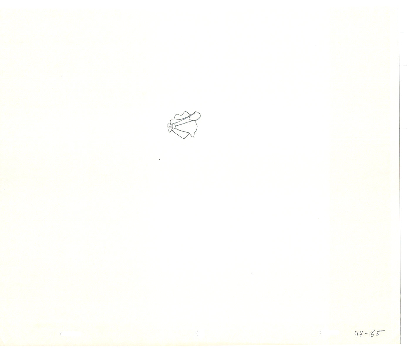 Sesame Street Two Cel Drawings Detective Anticipation Production Cartoon Ivanick 1989 CD067