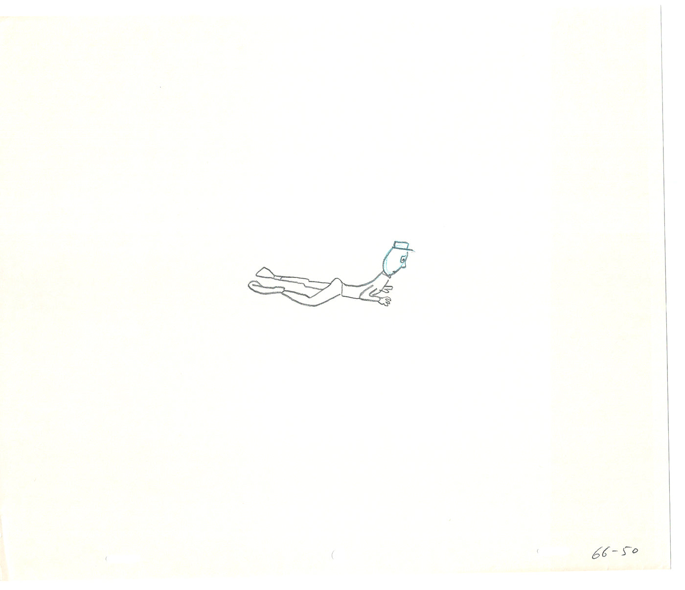 Sesame Street Two Cel Drawings Detective Anticipation Production Cartoon Ivanick 1989 CD089
