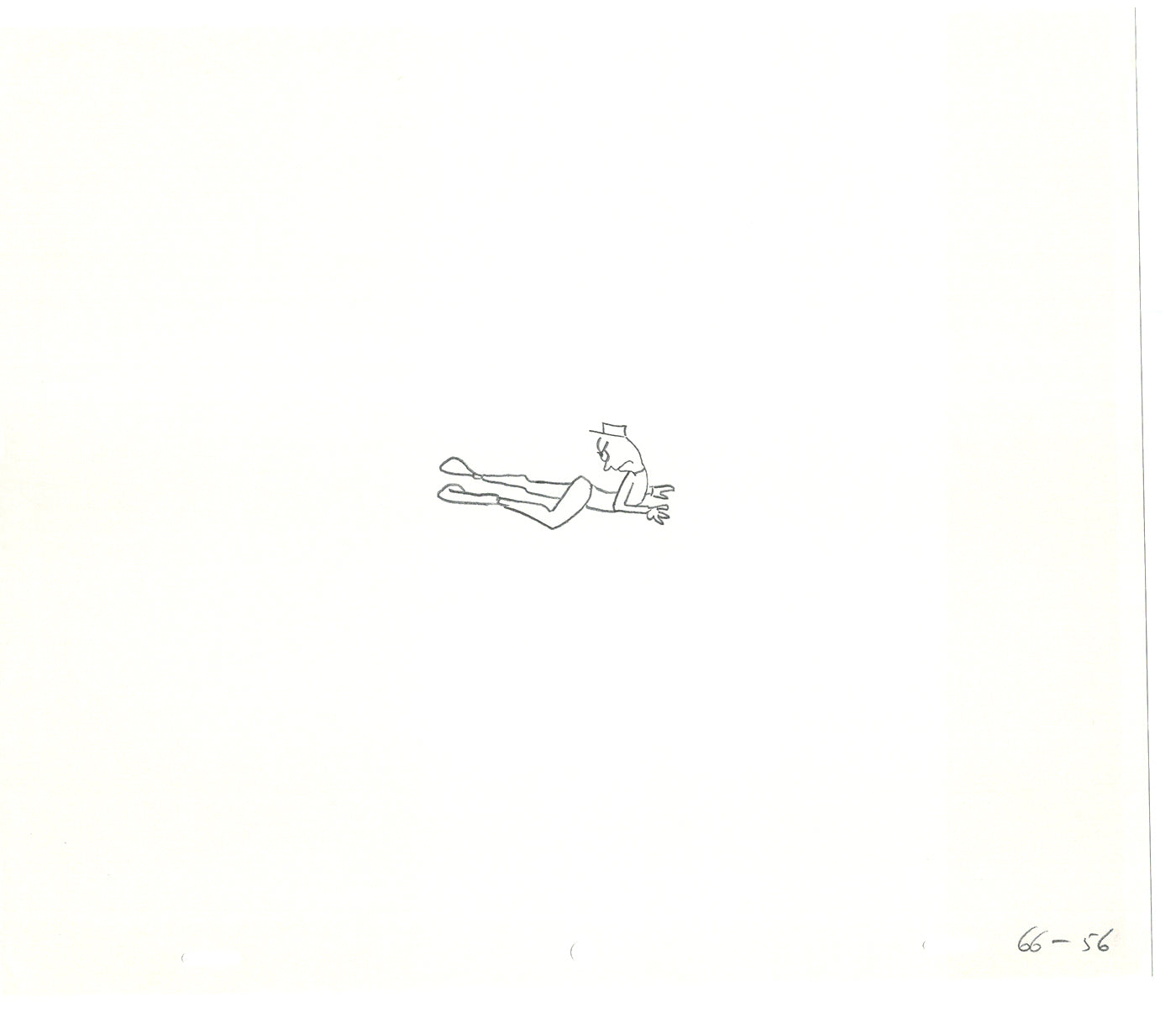 Sesame Street Two Cel Drawings Detective Anticipation Production Cartoon Ivanick 1989 CD101
