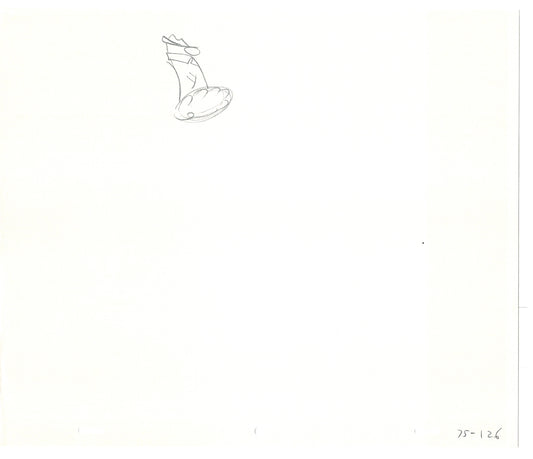 Sesame Street Two Cel Drawings Detective Anticipation Production Cartoon Ivanick 1989 CD165