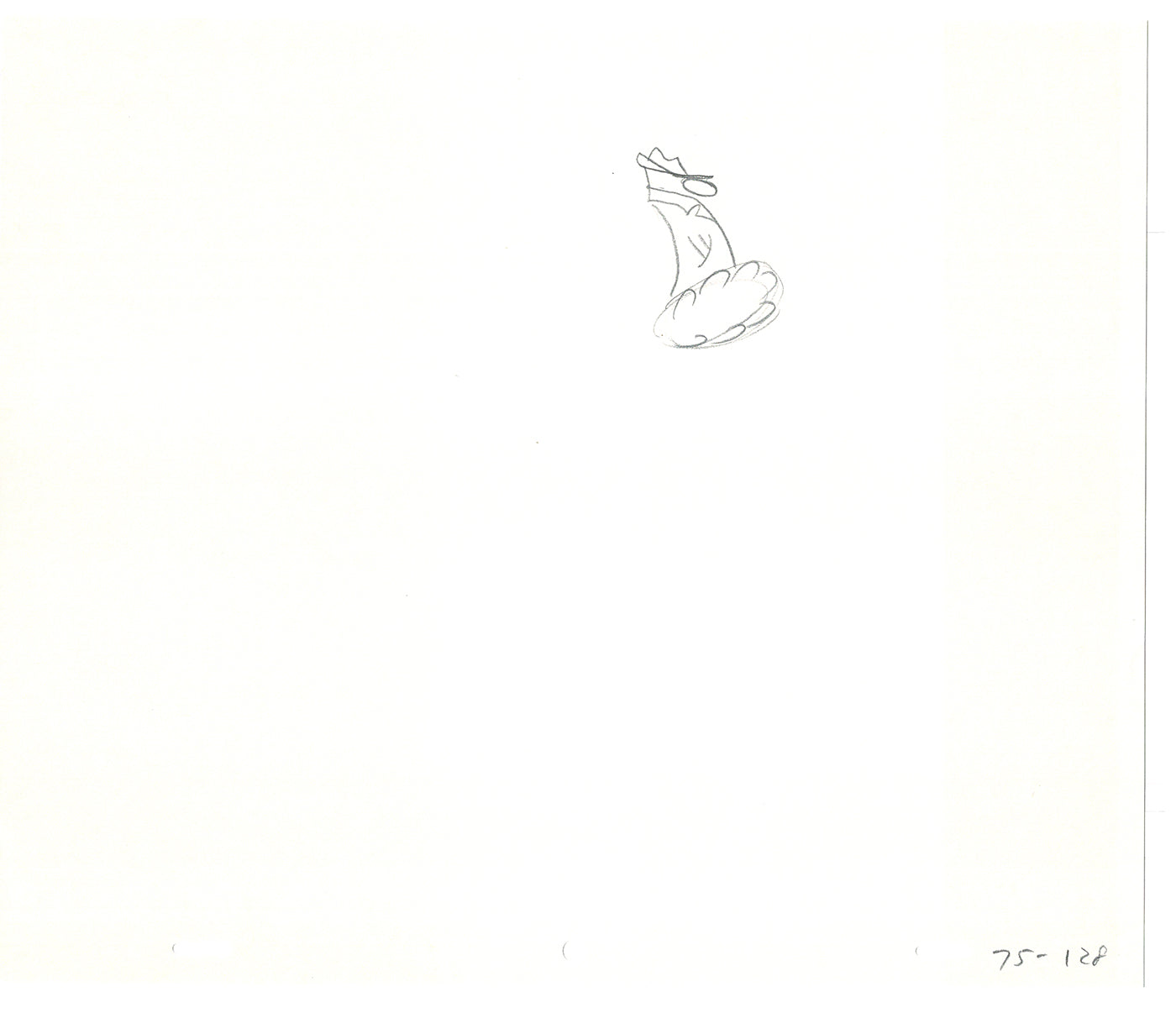 Sesame Street Two Cel Drawings Detective Anticipation Production Cartoon Ivanick 1989 CD169