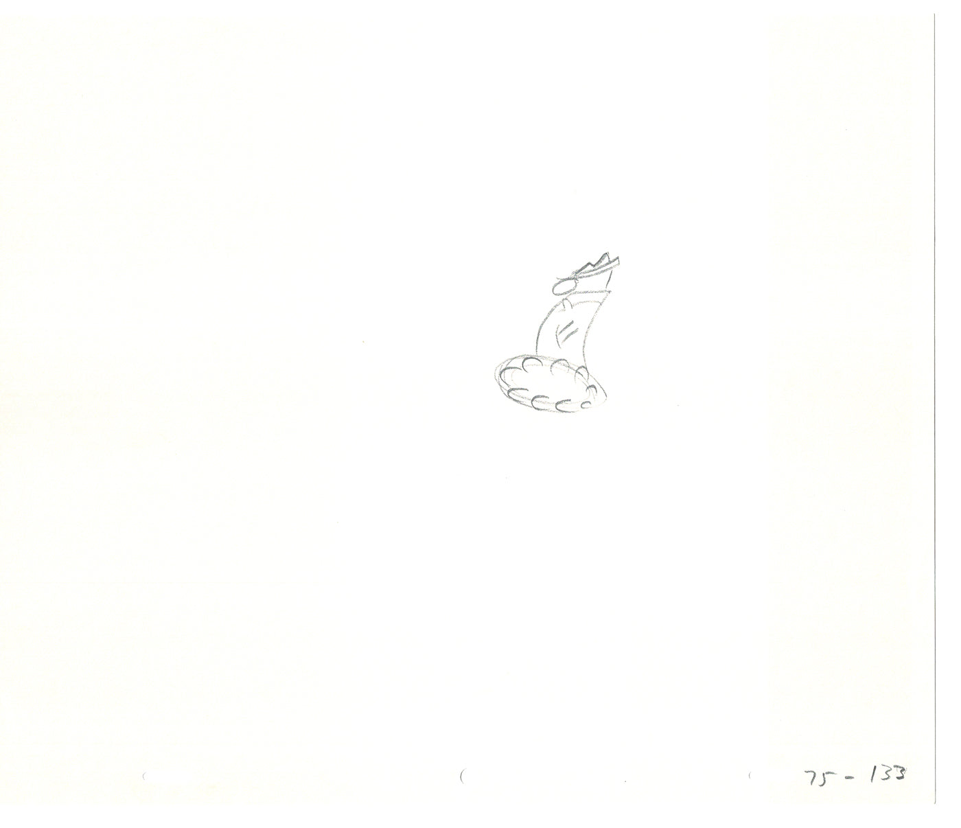 Sesame Street Two Cel Drawings Detective Anticipation Production Cartoon Ivanick 1989 DD193