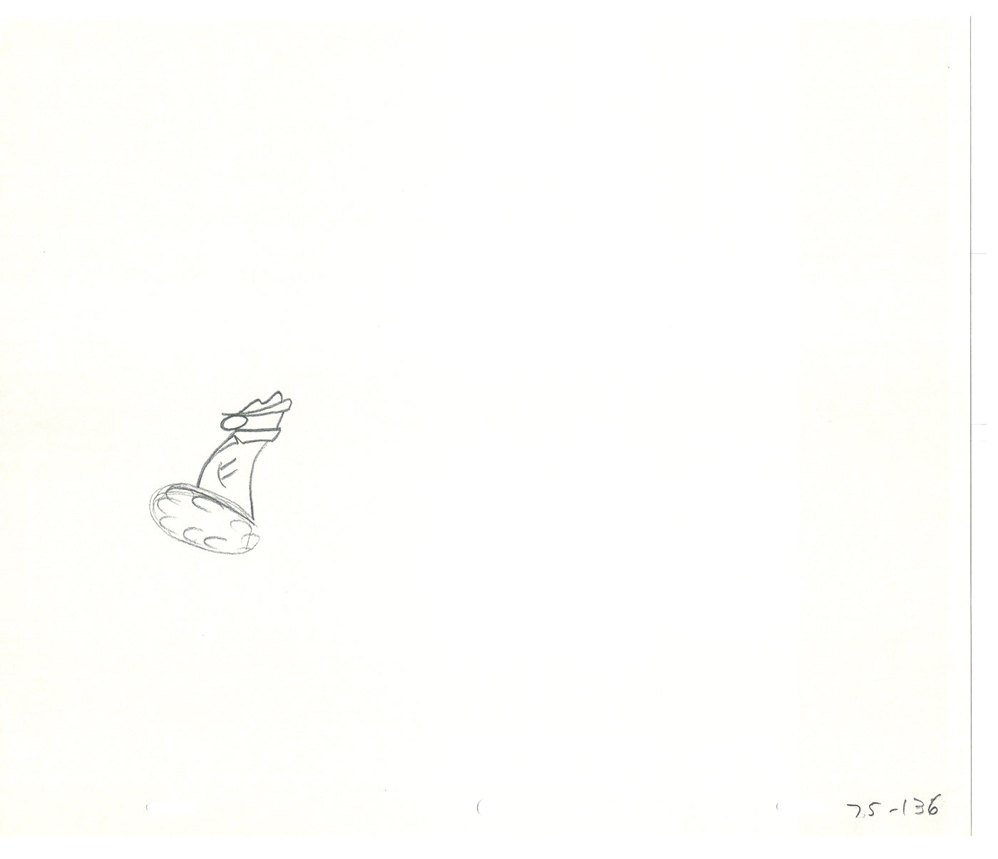 Sesame Street Two Cel Drawings Detective Anticipation Production Cartoon Ivanick 1989 DD199