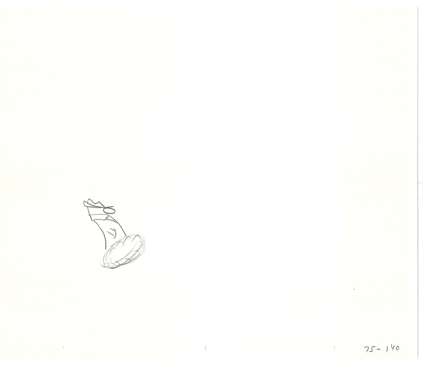 Sesame Street Two Cel Drawings Detective Anticipation Production Cartoon Ivanick 1989 DD207