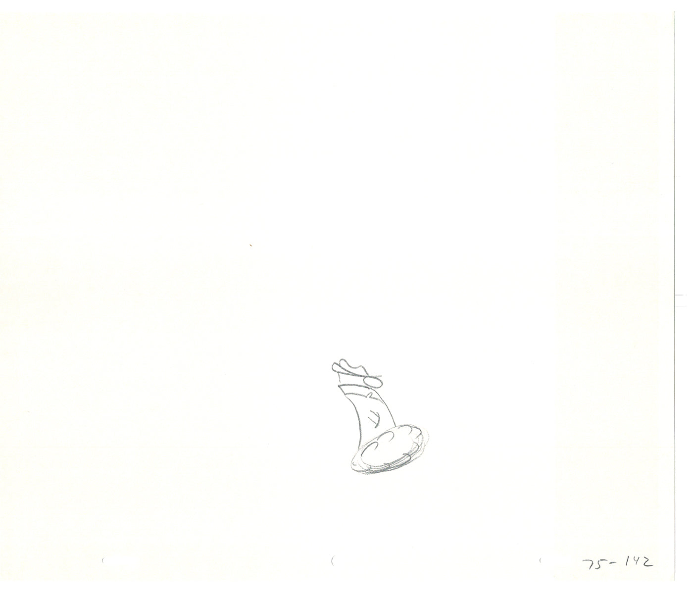 Sesame Street Two Cel Drawings Detective Anticipation Production Cartoon Ivanick 1989 DD211