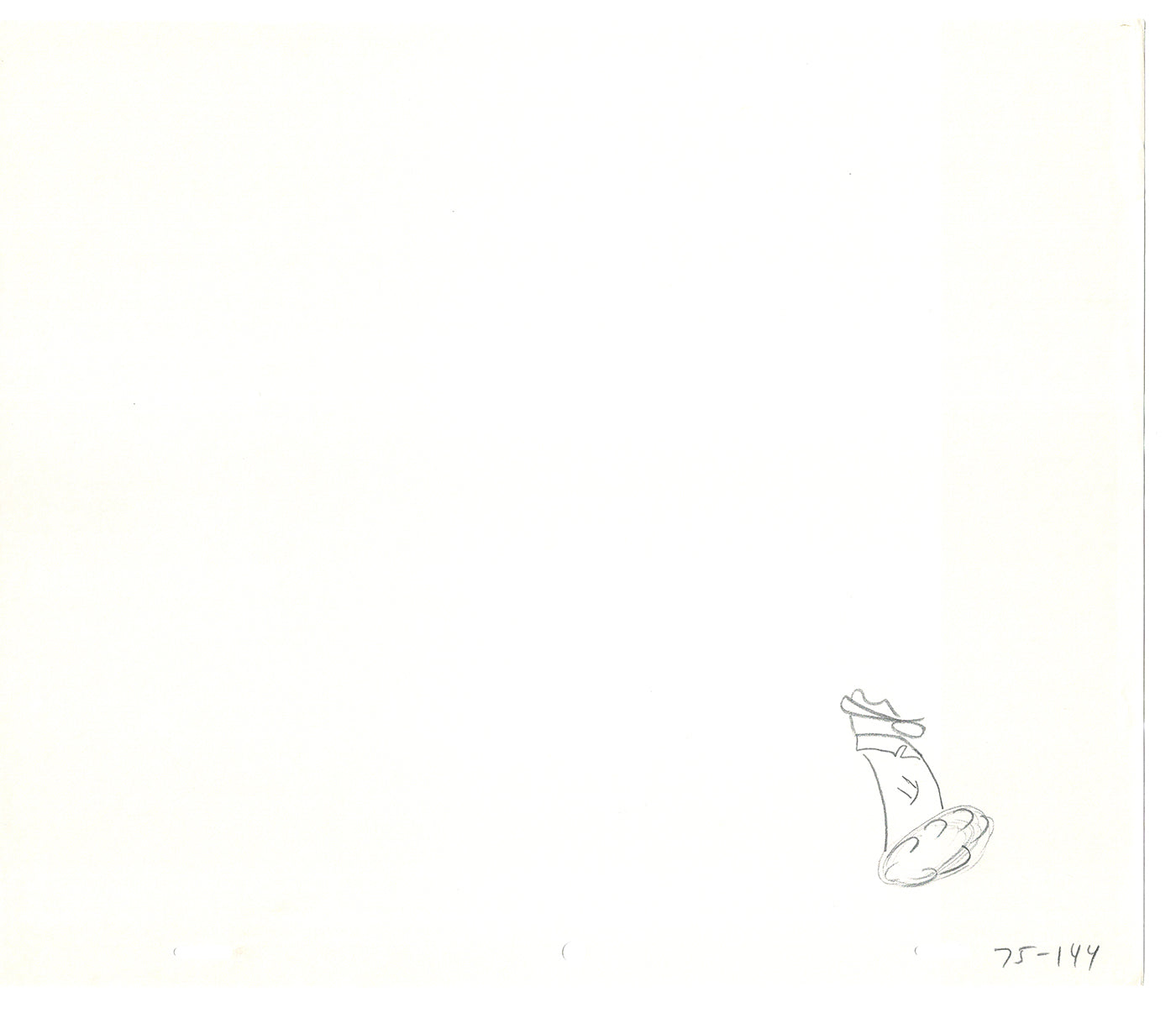 Sesame Street Two Cel Drawings Detective Anticipation Production Cartoon Ivanick 1989 DD215
