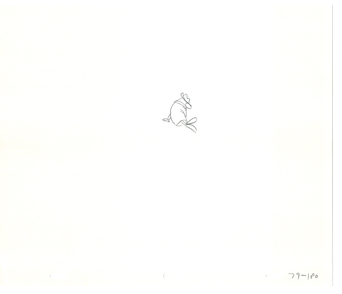 Sesame Street Two Cel Drawings Detective Anticipation Production Cartoon Ivanick 1989 DD245