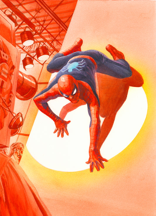 Dimensions Spider-Man Alex Ross Signed Marvel SDCC 2026 Exclusive Print on Canvas Limited Edition of 5 Printers Proof Edition