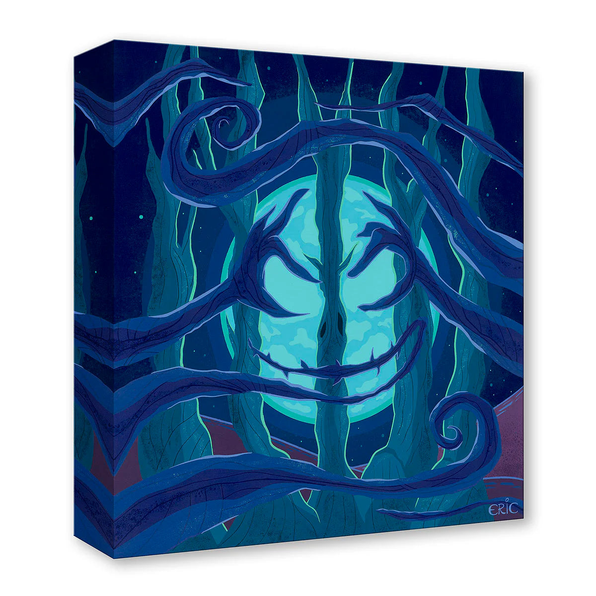 Nightmare Before Christmas Halloween Walt Disney Fine Art Eric Doggett Limited Ed of 1500 Treasures on Canvas Print TOC - The Forest