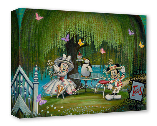 Mary Poppins Walt Disney Fine Art Bob Doucette Limited Edition of 1500 TOC Treasures on Canvas Print "Minnie Poppins"