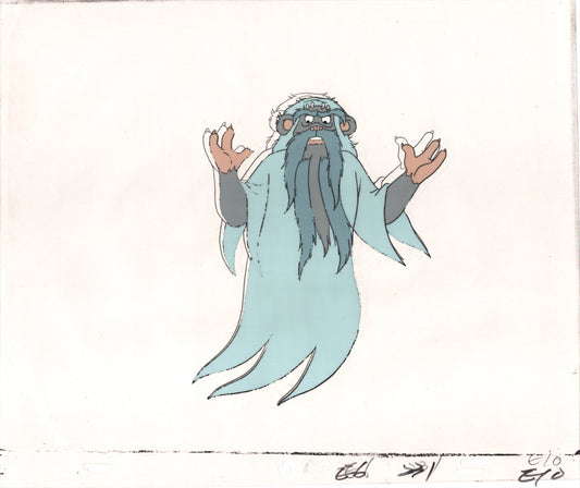 Star Wars: Ewoks Original Production Animation Cel and Drawing (drawing is stuck) from Lucasfilm C-E28