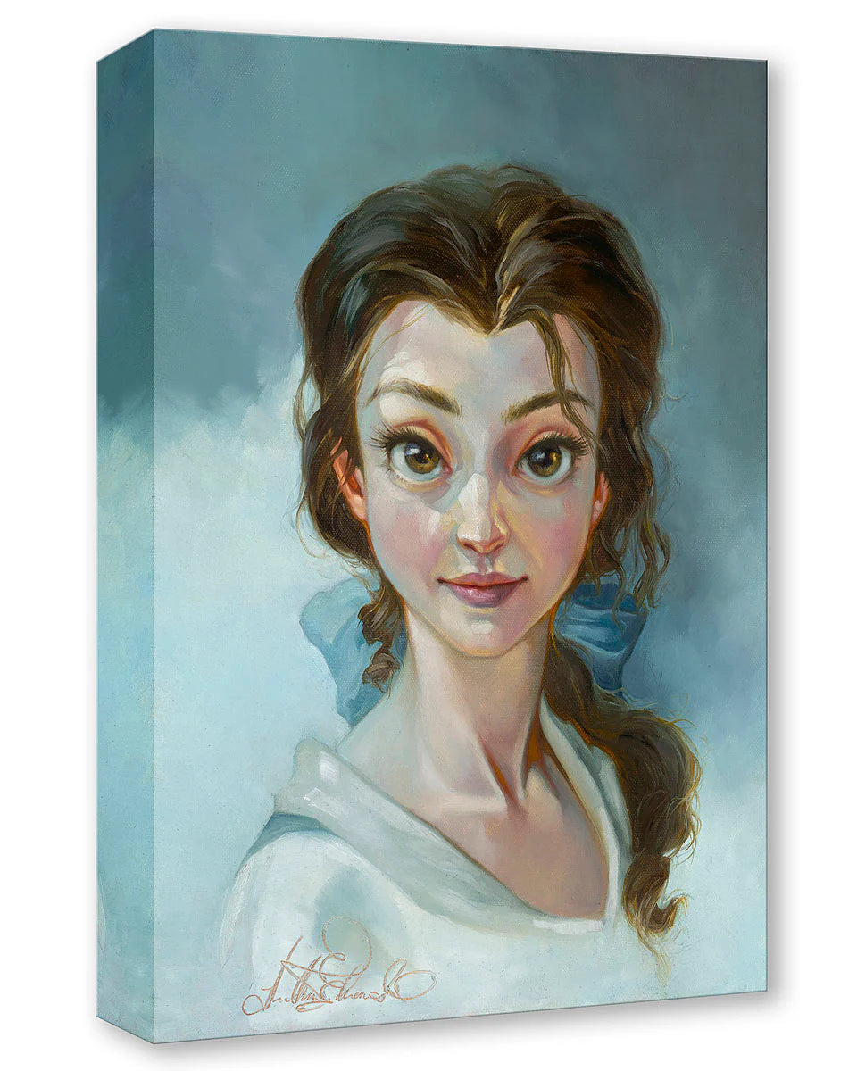 Belle Beauty and the Beast Walt Disney Fine Art Heather Edwards Limited Edition Treasures on Canvas TOC - Chapter Two
