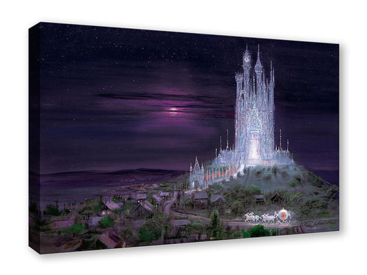 Cinderella Walt Disney Fine Art Peter Ellenshaw Limited Edition Treasures on Canvas PREMIERE Print TOCP "Glass Castle"