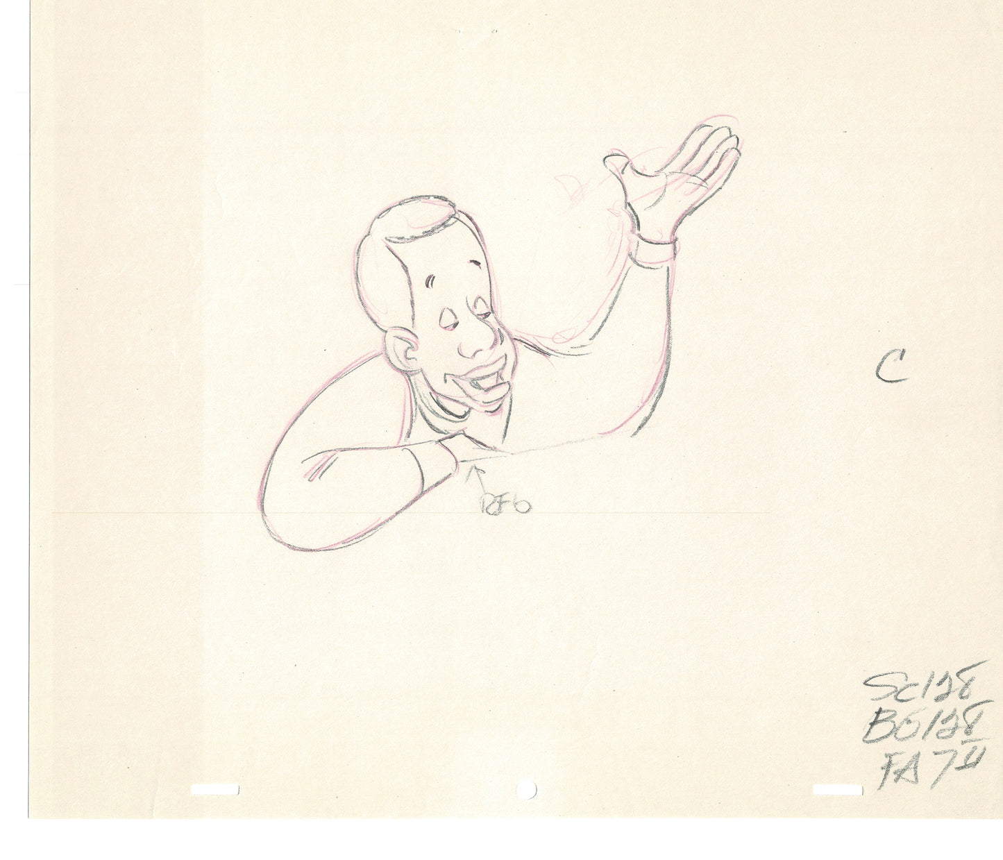 FAT ALBERT & the Gang Production Animation Cel Drawing Filmation 1972-75 dr09