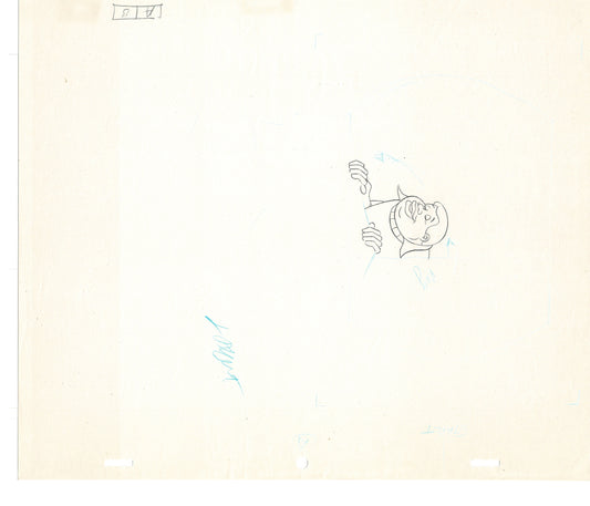 FAT ALBERT & the Gang Production Animation Cel Drawing Filmation 1972-75 dr17