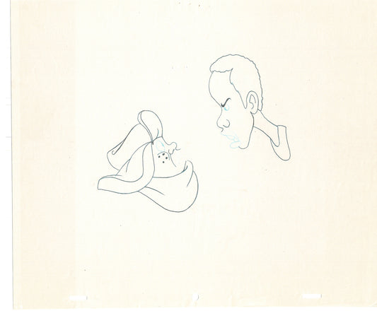 FAT ALBERT & the Gang Production Animation Cel Drawing Filmation 1972-75 dr28