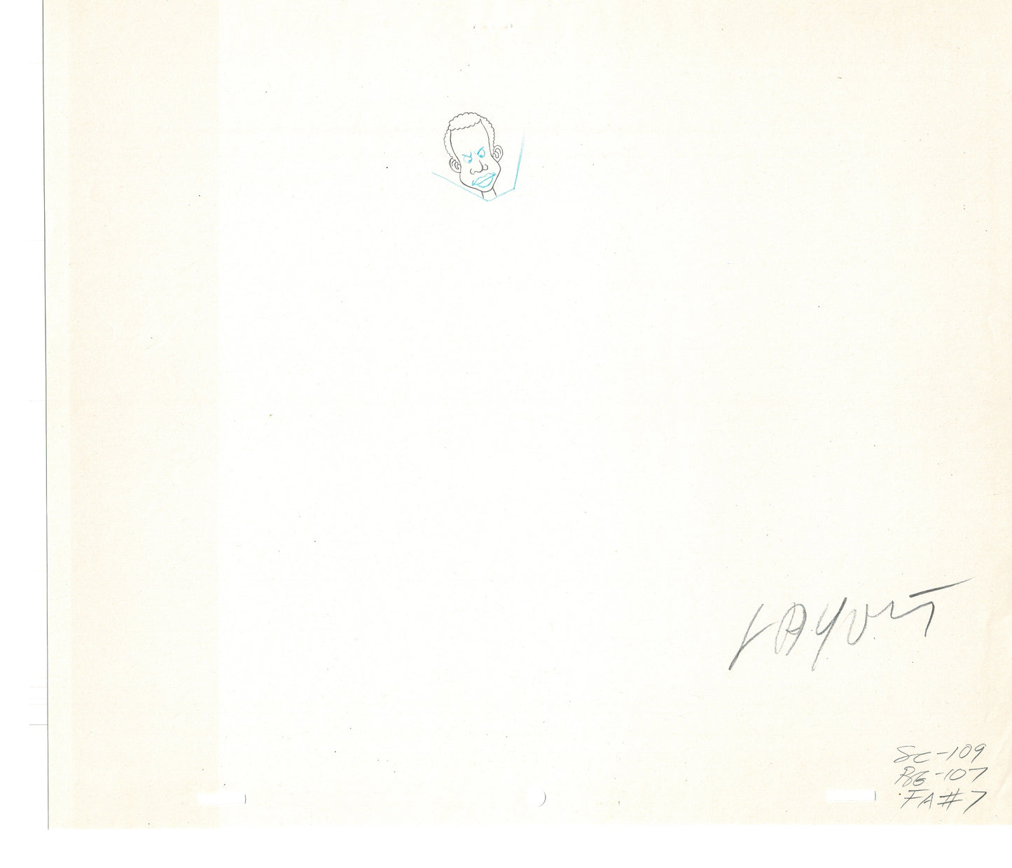 FAT ALBERT & the Gang Production Animation Cel Drawing Filmation 1972-75 dr34