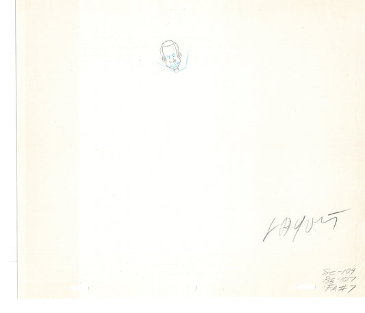 FAT ALBERT & the Gang Production Animation Cel Drawing Filmation 1972-75 dr34
